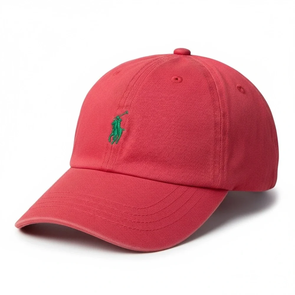 Polo by Ralph Lauren‎ Red and Green Embroidered Hat